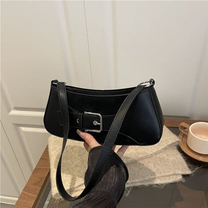 Buckled Shoulder Bag