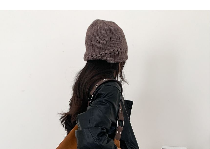 Studded Zip Panel Shoulder Bag
