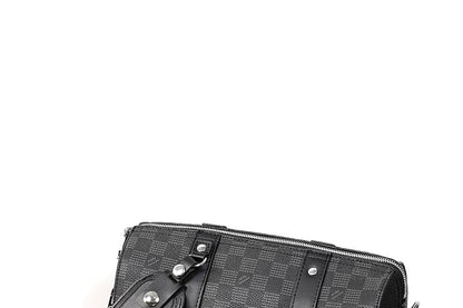 Faux Leather Plain Crossbody Bag