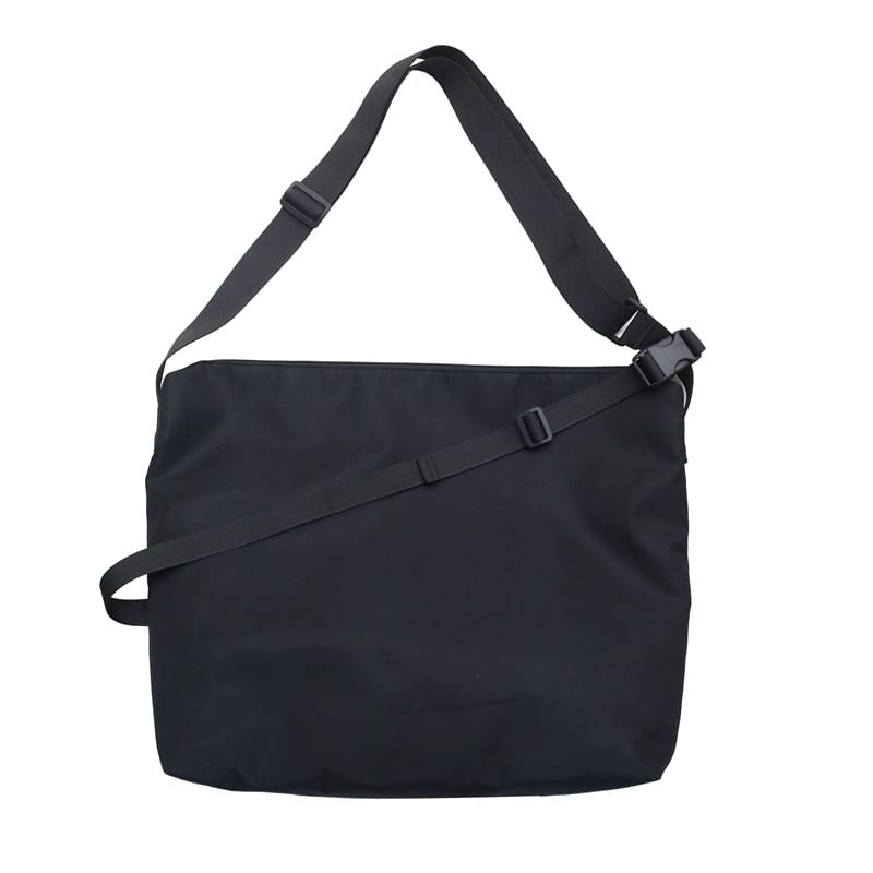 Plain Fabric Crossbody Bag