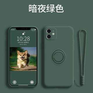 リングケース スマホ スタンド 無地