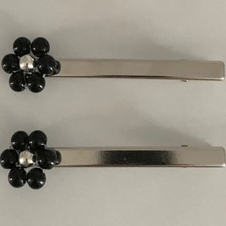 ビーズフラワーセット2：ヘアクリップ