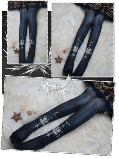 ミグナイト シロウス ダイヤモンド ラティス 太ももストッキング