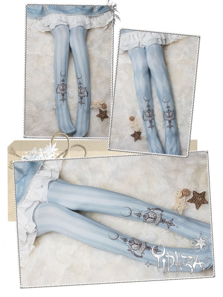 ミグナイト シロウス ダイヤモンド ラティス 太ももストッキング