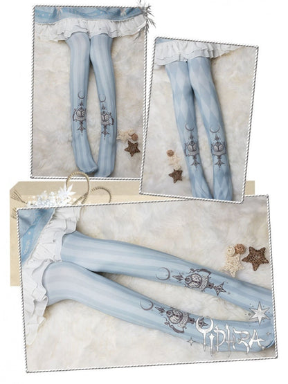 ミグナイト シロウス ダイヤモンド ラティス 太ももストッキング