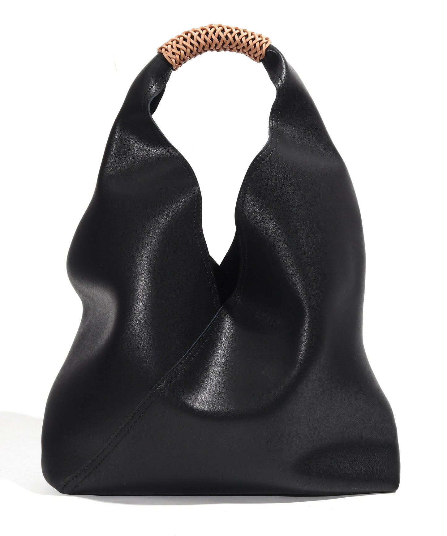 レザーミニマリストホワイトバッグラグジュアリーカーフショルダー