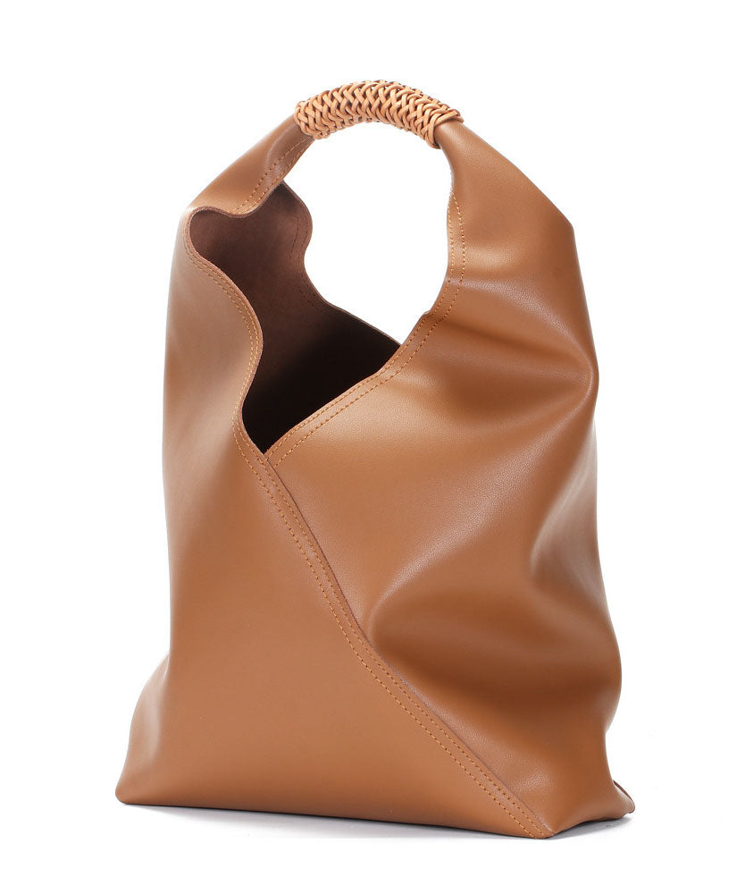 レザーミニマリストホワイトバッグラグジュアリーカーフショルダー