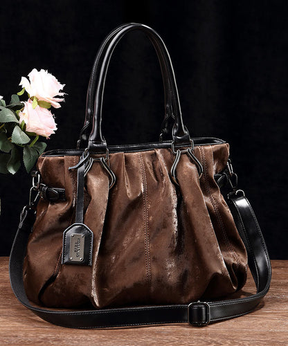 Leder Schwarz Kapazität Kalbsleder Große Tasche Tote Modern