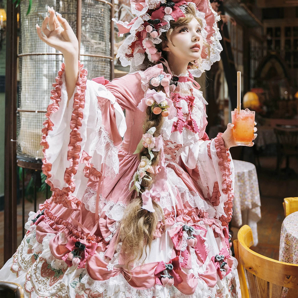 Starberry Eden Lolita OP Dress & Accessories