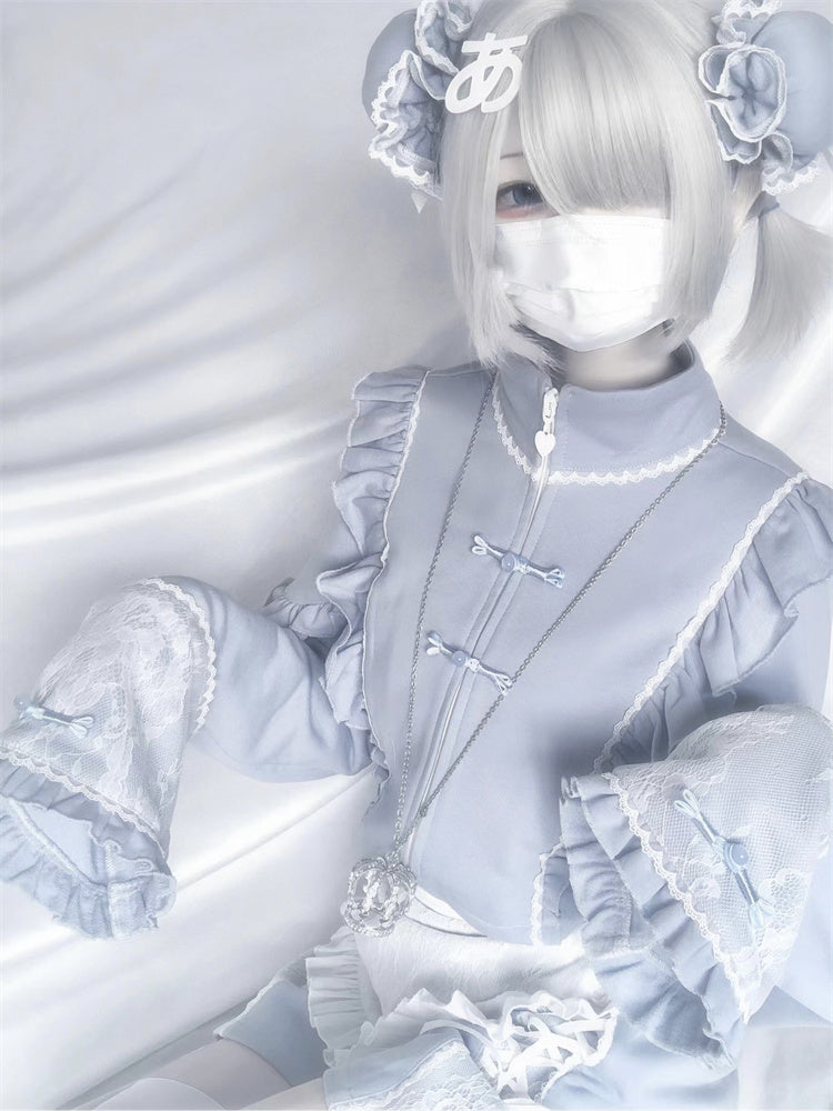 Suit China Maid Angel Sportswear Frill Aqua Apron Neighborhood