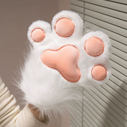 Kawaii Cat Paw Gloves - Anime Cosplay Furry Gloves with Sound Effects