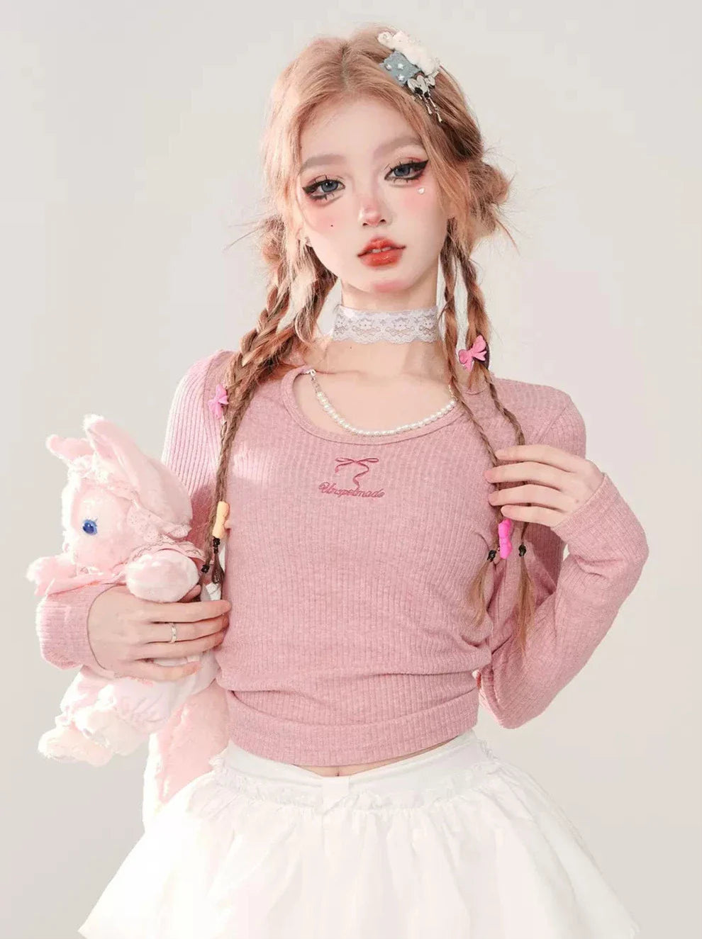 Süßer T-Pfirsich und Pearl Long Apricot