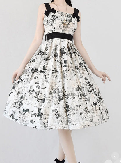 Lolita Blumenkleid Retro