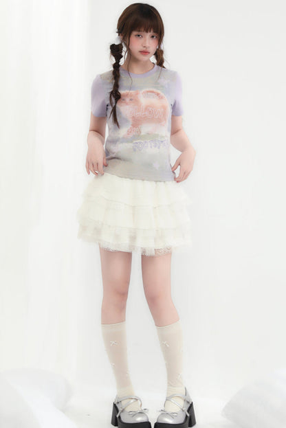 キャットトップネックラウンド