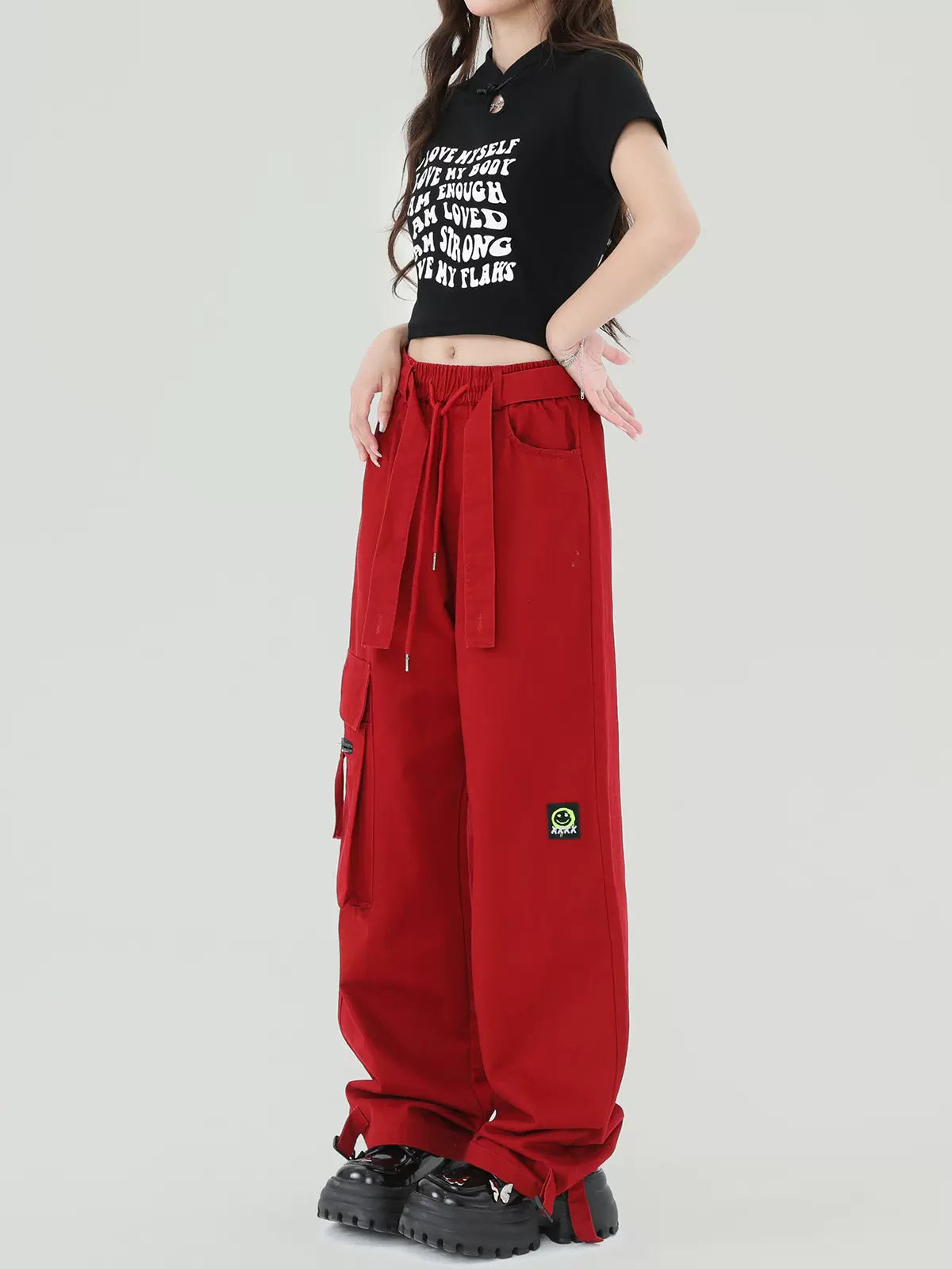 カーゴアメリカンパンツ ルーズストリート