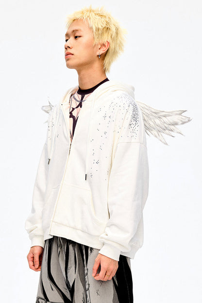 Engel Hoodie Starburst Sweatshirt