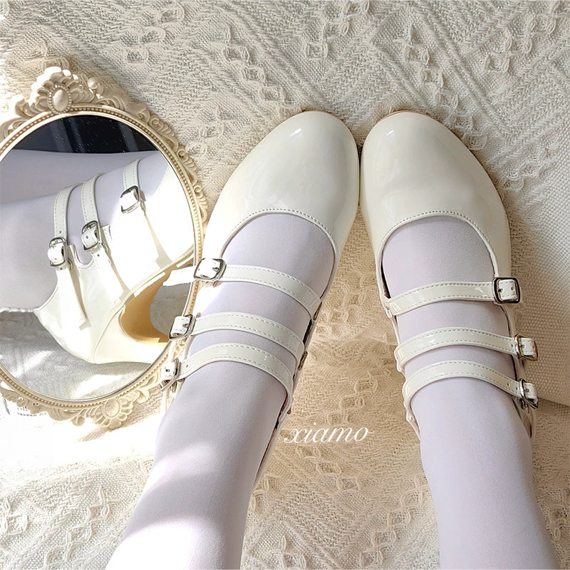 34-41 Classic Pointed Elegant Classic Mary Jane Shoes