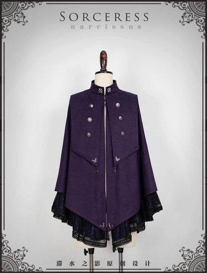 Sorceress Victoria Cape – Original Dark Gothic Coat | Shadow of Still Water