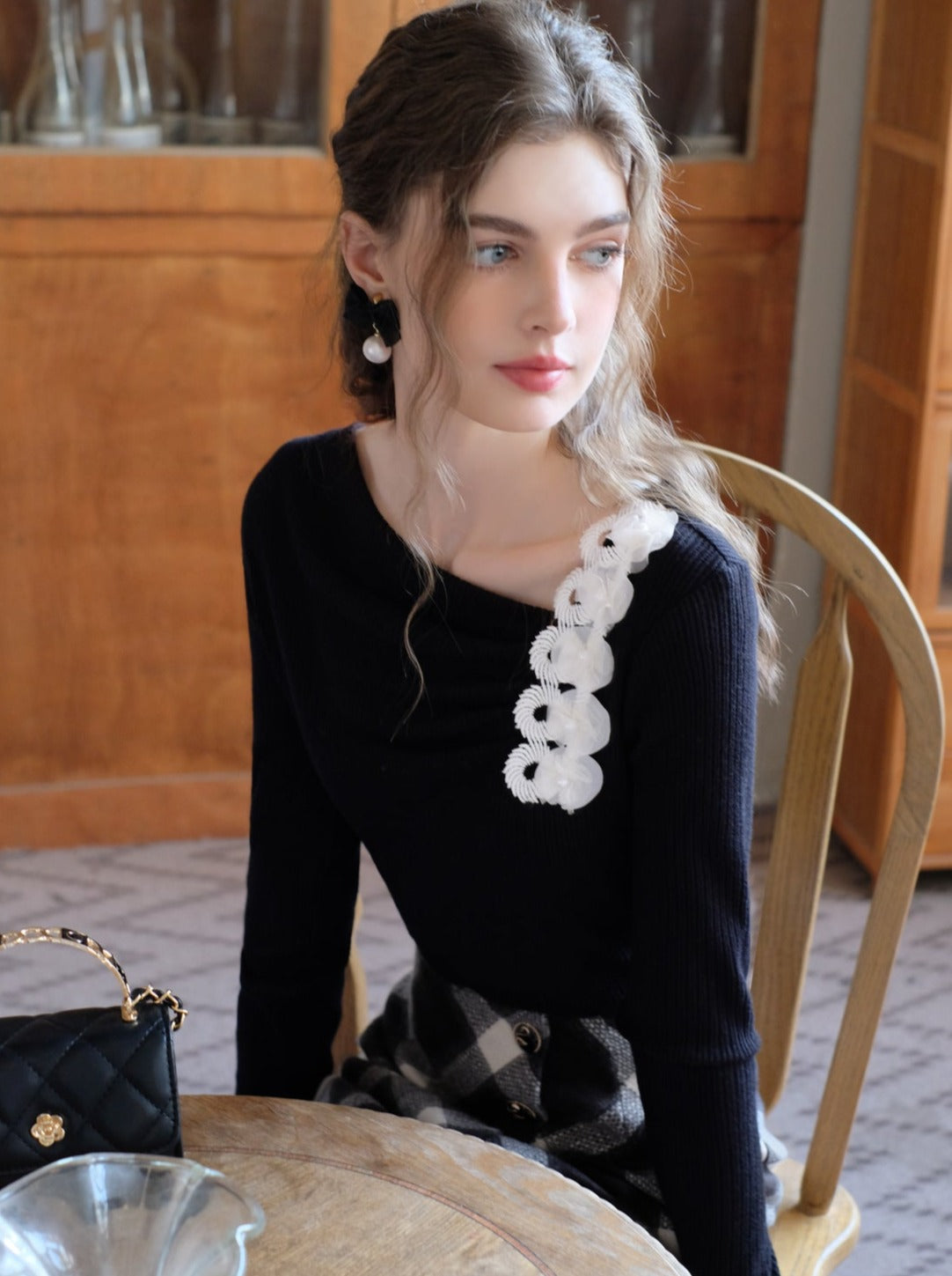 Queen Milk Sweet Tops Französisch Faul