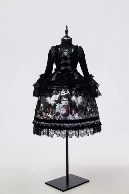 Hunting Monster Strawberry Series – Velvet Lolita Dress / SK / Coat / Top