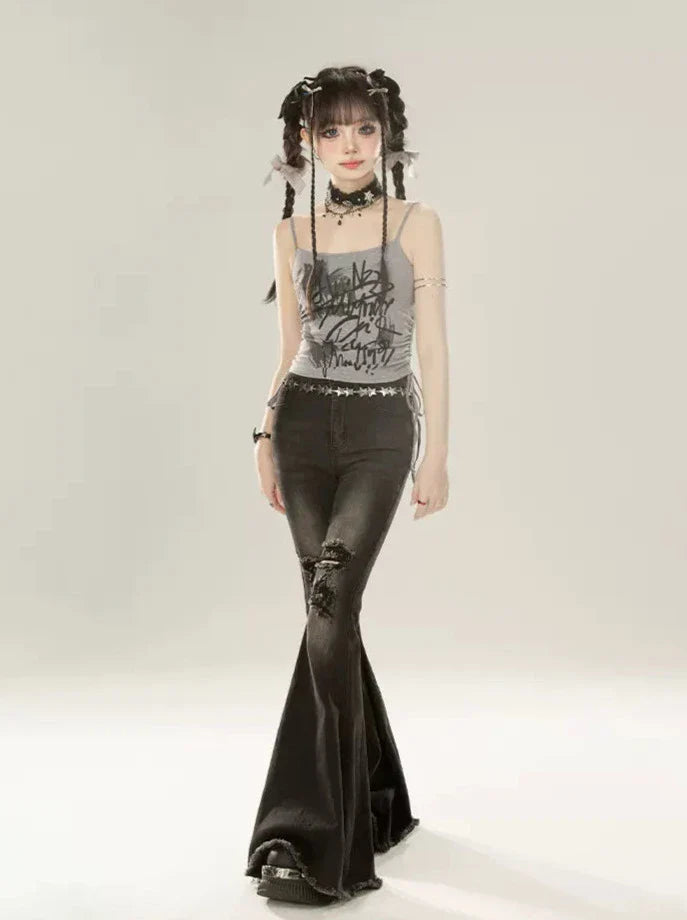 Niedriges amerikanisches Camisole-Grade-String-Style