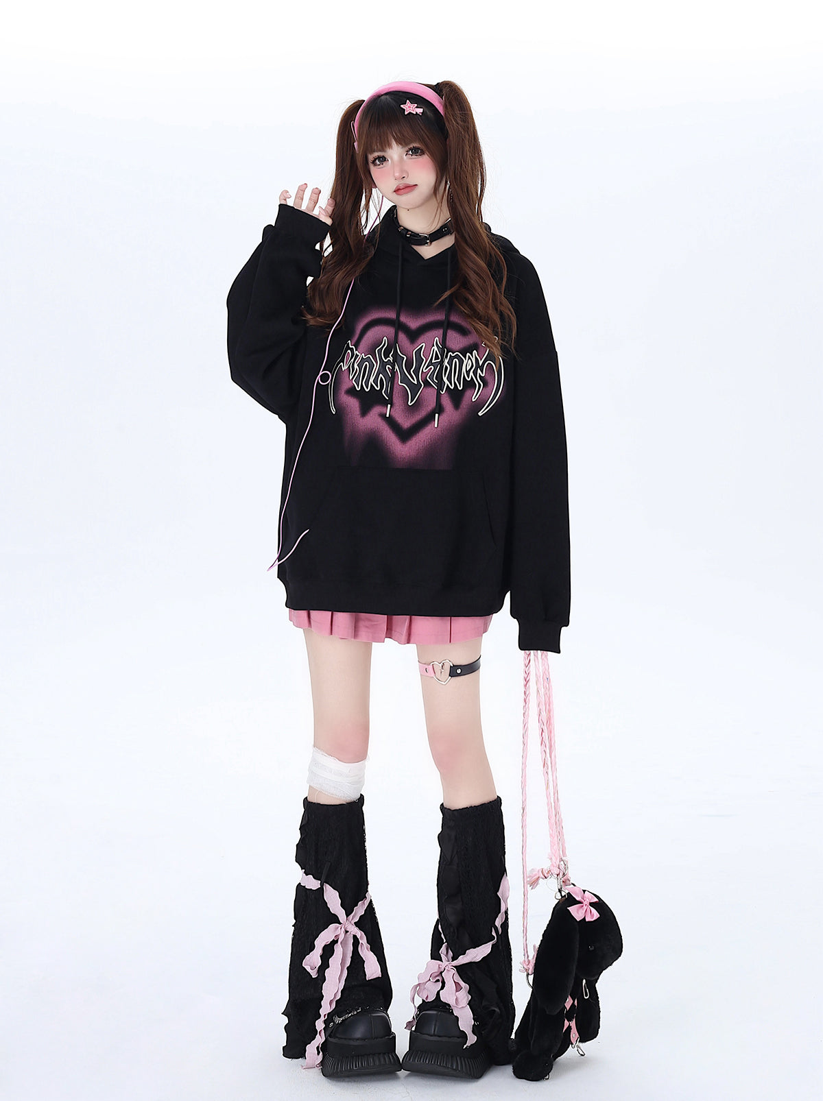 Kapuzenpullover American Cool Oversized Love Letter