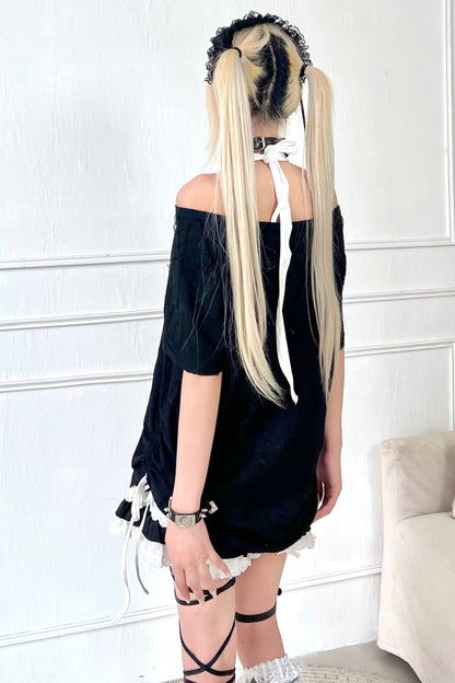 ショルダーTシャツスラッシュ