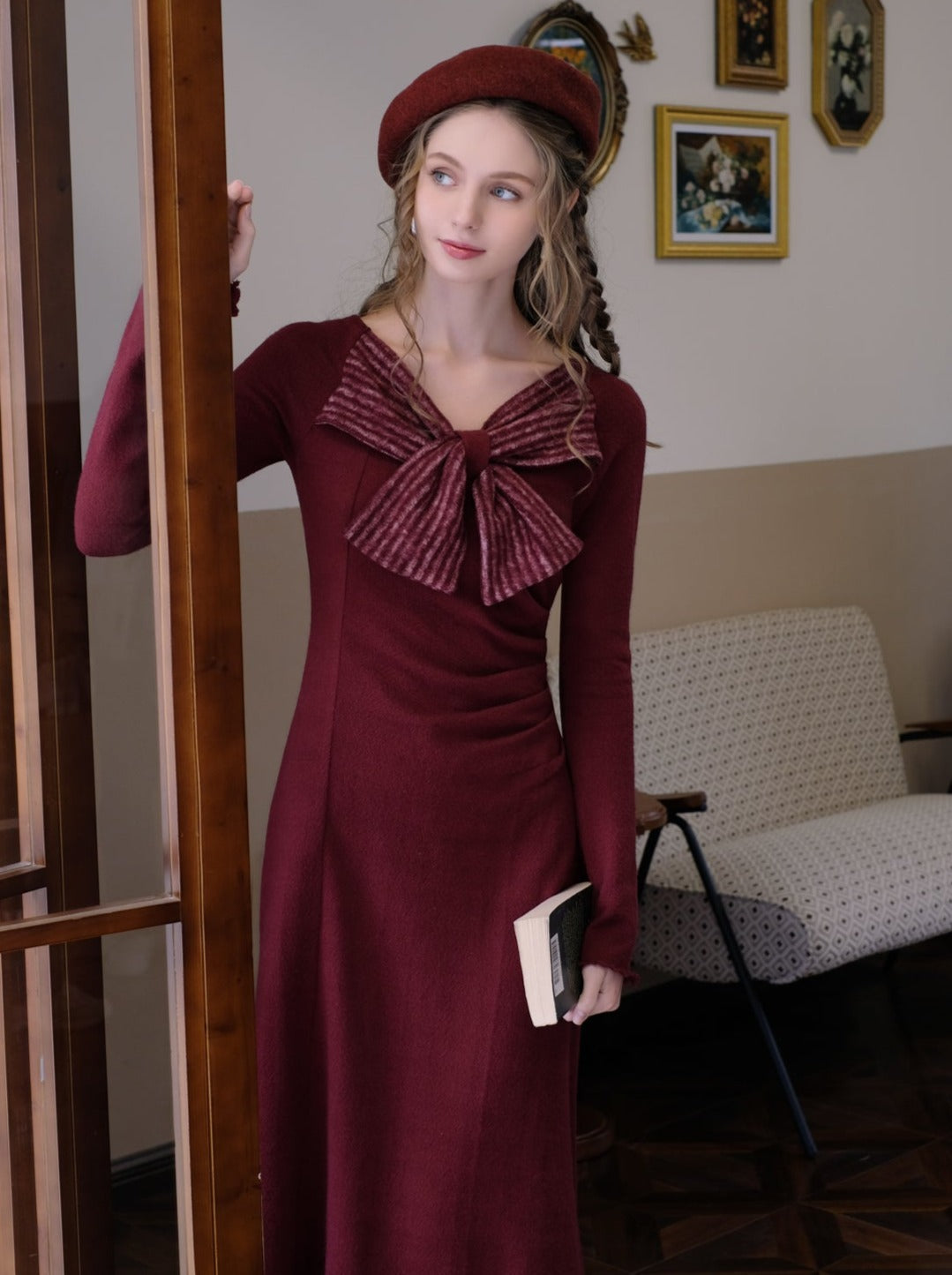 リボンレトロライトビッグドレス