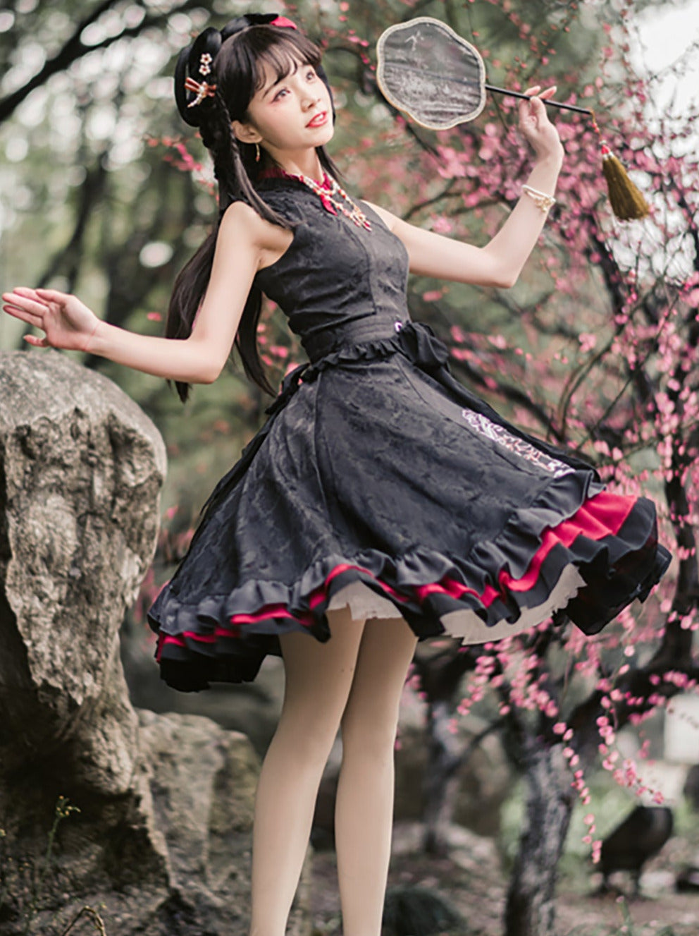 ドレスフォックスローリーエレガントチャイナタセットインテール