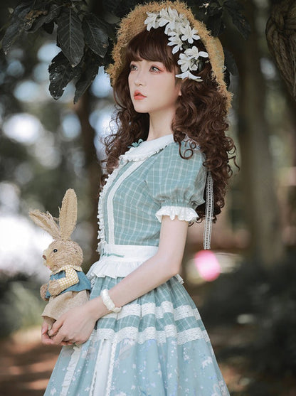 Lilienkleid Chanson Retro Puppe Lolita