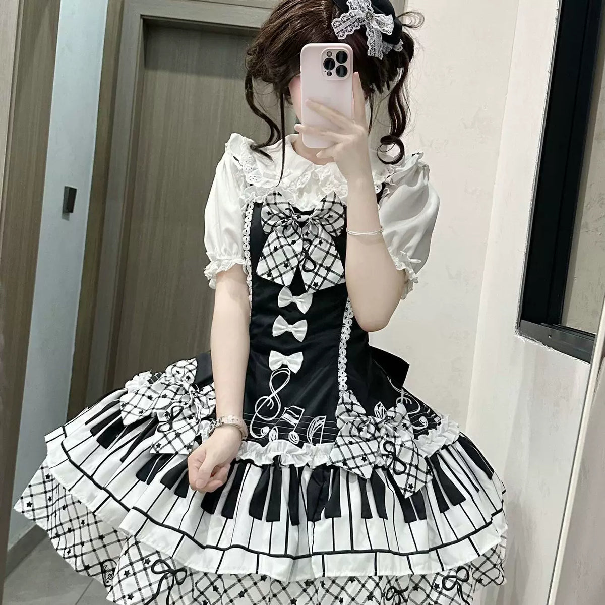 Timeglow Six-Panel Printed Lolita JSK Dress
