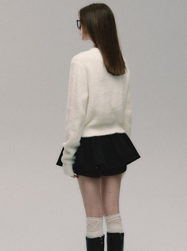 ブラック オールウエスト パンツ スカート マッチ ローツイル