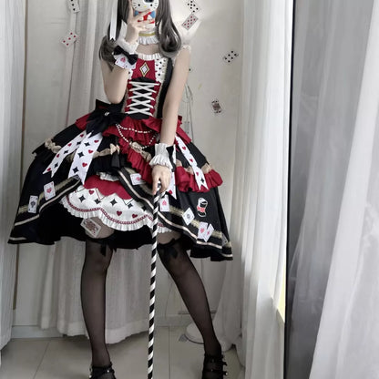 Playing Card Queen Lolita JSK