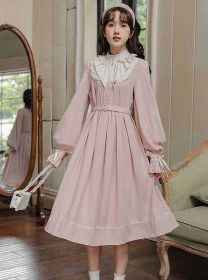 Prinzessinnenkleid Rosa Retro Lolita