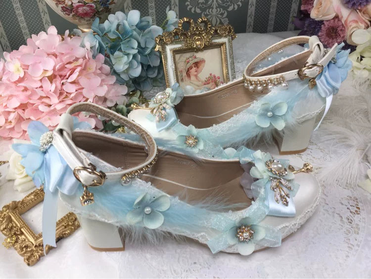 Lolita Tea Party Shoes – Handmade High Heels