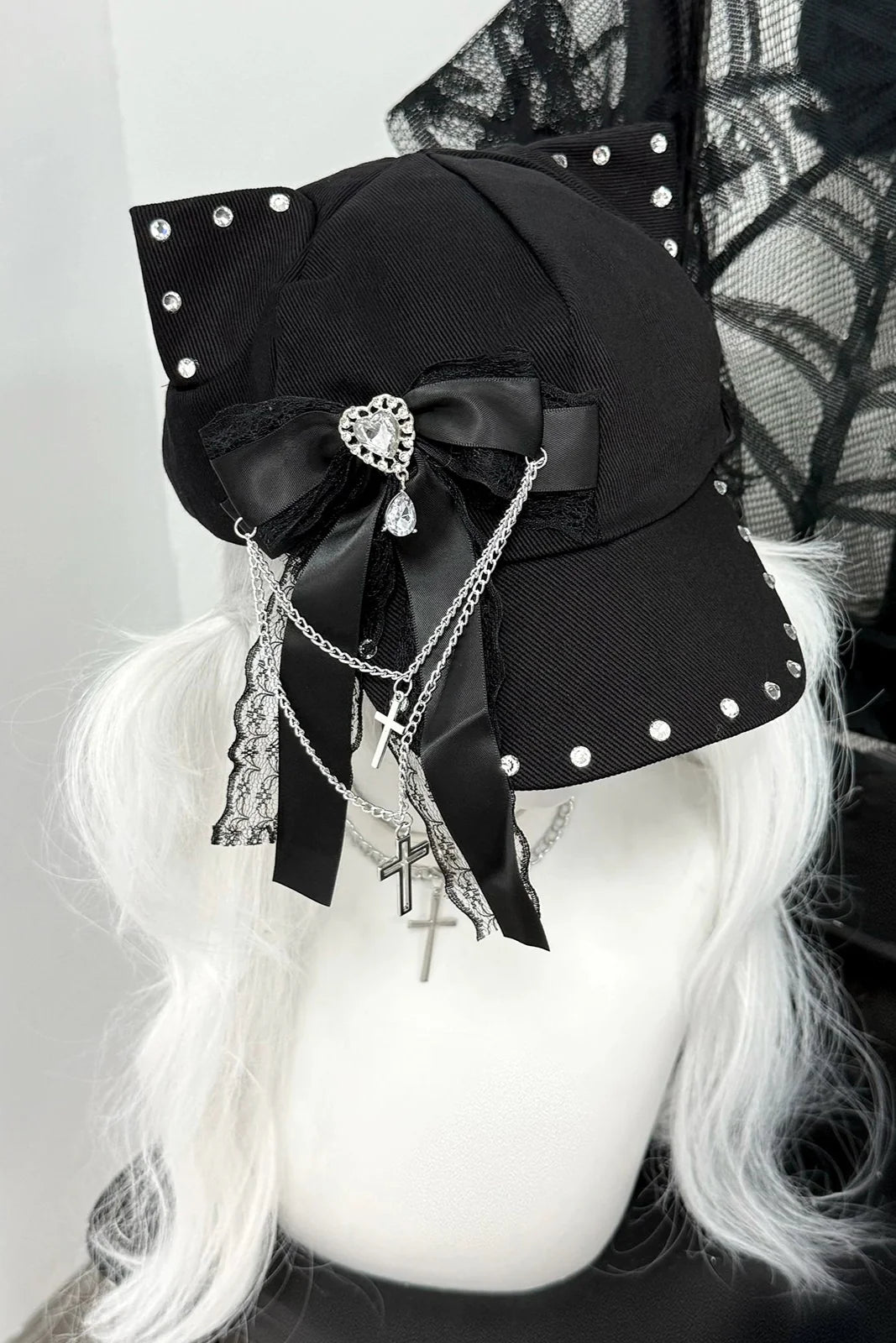 Katzenohrstecker-Kappe