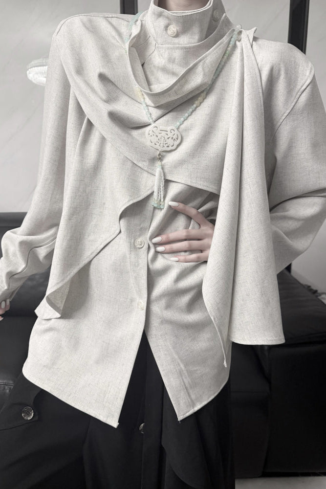 Top Classic Neck Gothic High