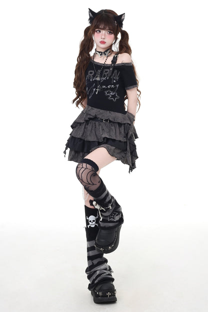 グランジクールスイートケーキスカート