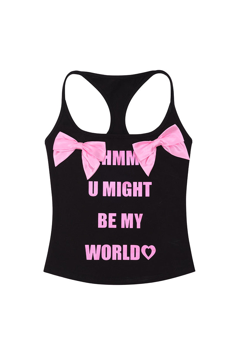 Camisole Y2K Ribbon
