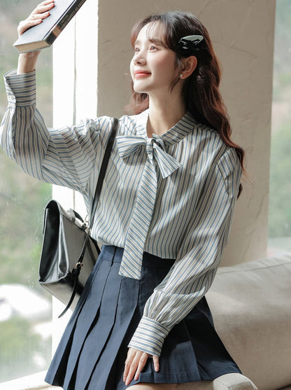 シャツ タイストライプ レトロ