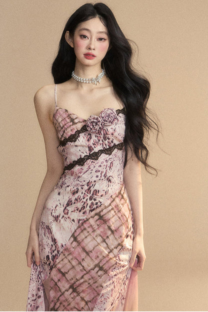 Kleid Eine Schulter Dame Lange