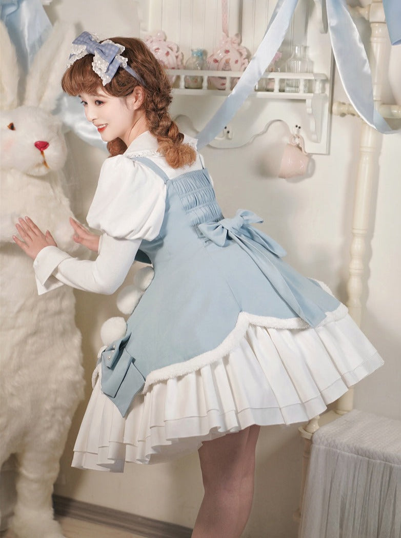 カラースカート ドールサス スウィートロリータトップ ボンボン