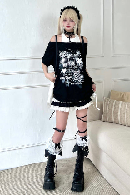 スラッシュTシャツショルダー