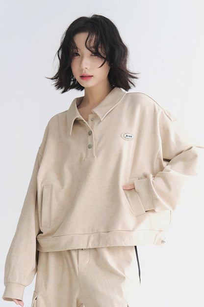 パンツ スウェットシャツ カーゴセットアップと