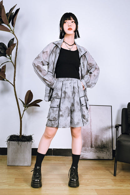 Half Mode Casual Pants + Workwear Jacket