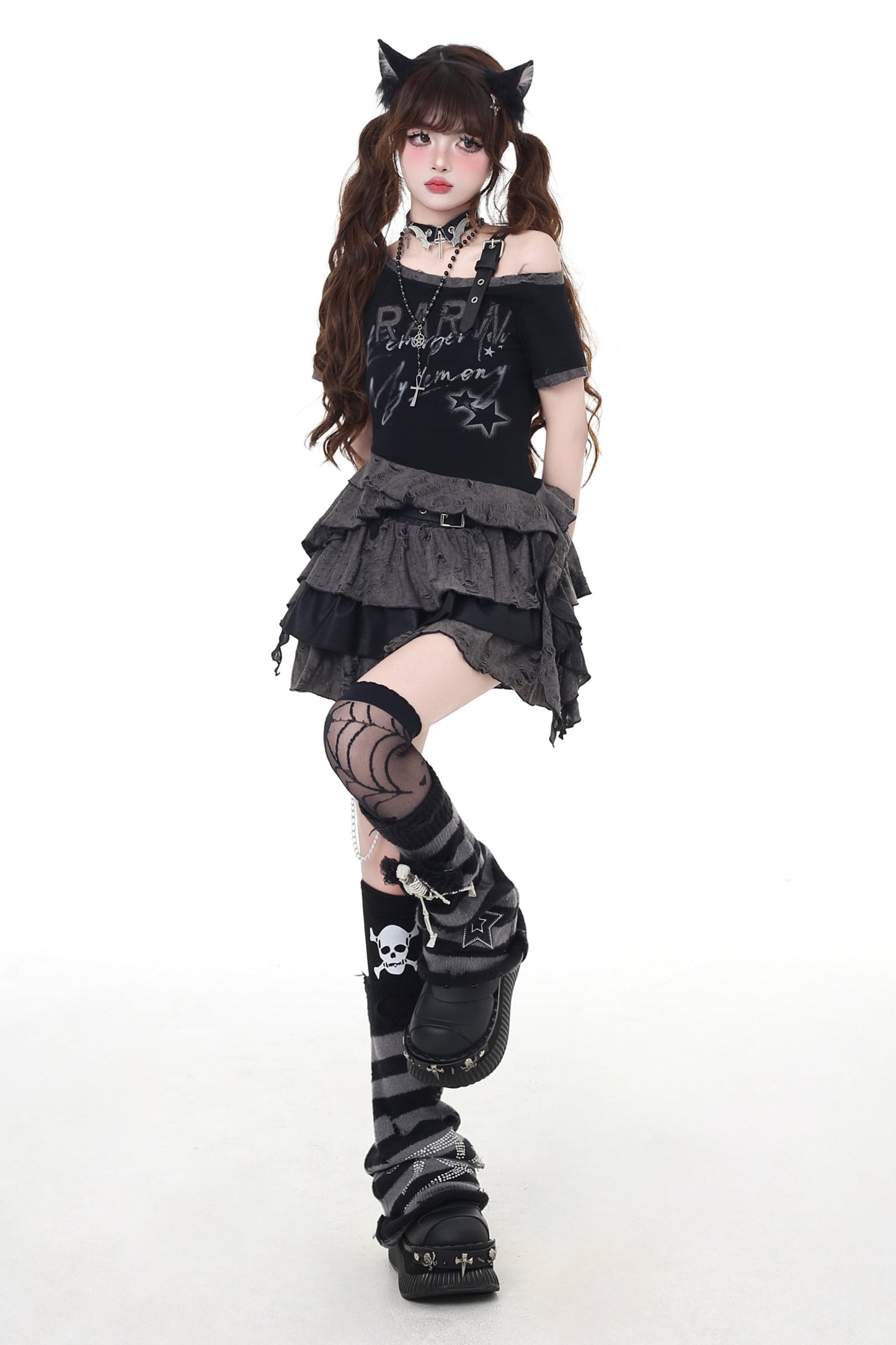 女神Tシャツ ナイトストラップレス