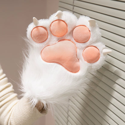 Kawaii Cat Paw Gloves - Anime Cosplay Furry Gloves with Sound Effects