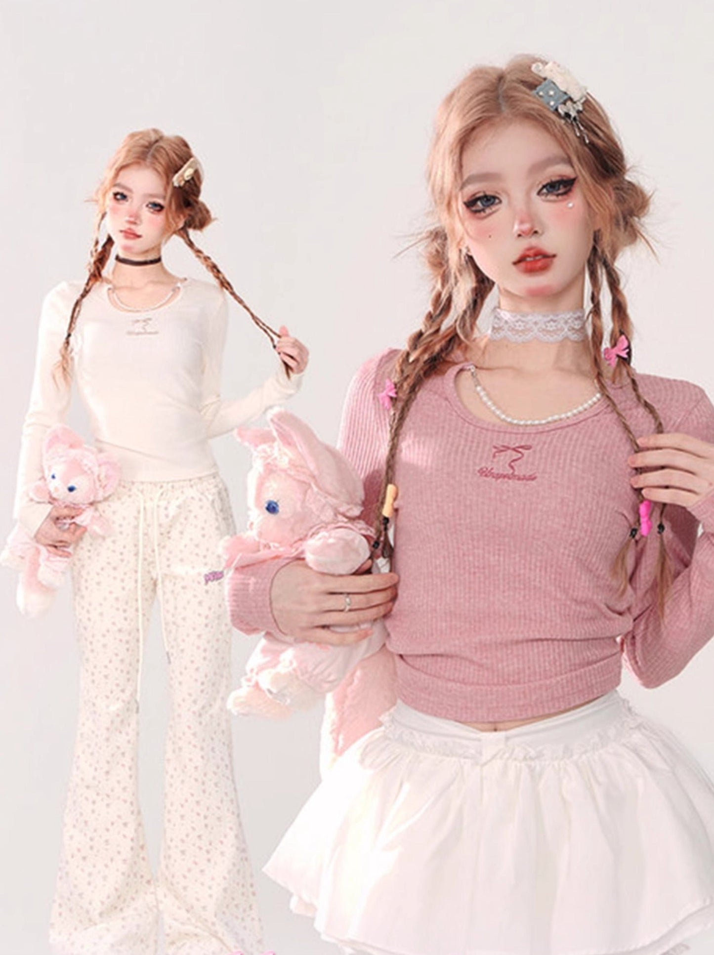 Süßer T-Pfirsich und Pearl Long Apricot