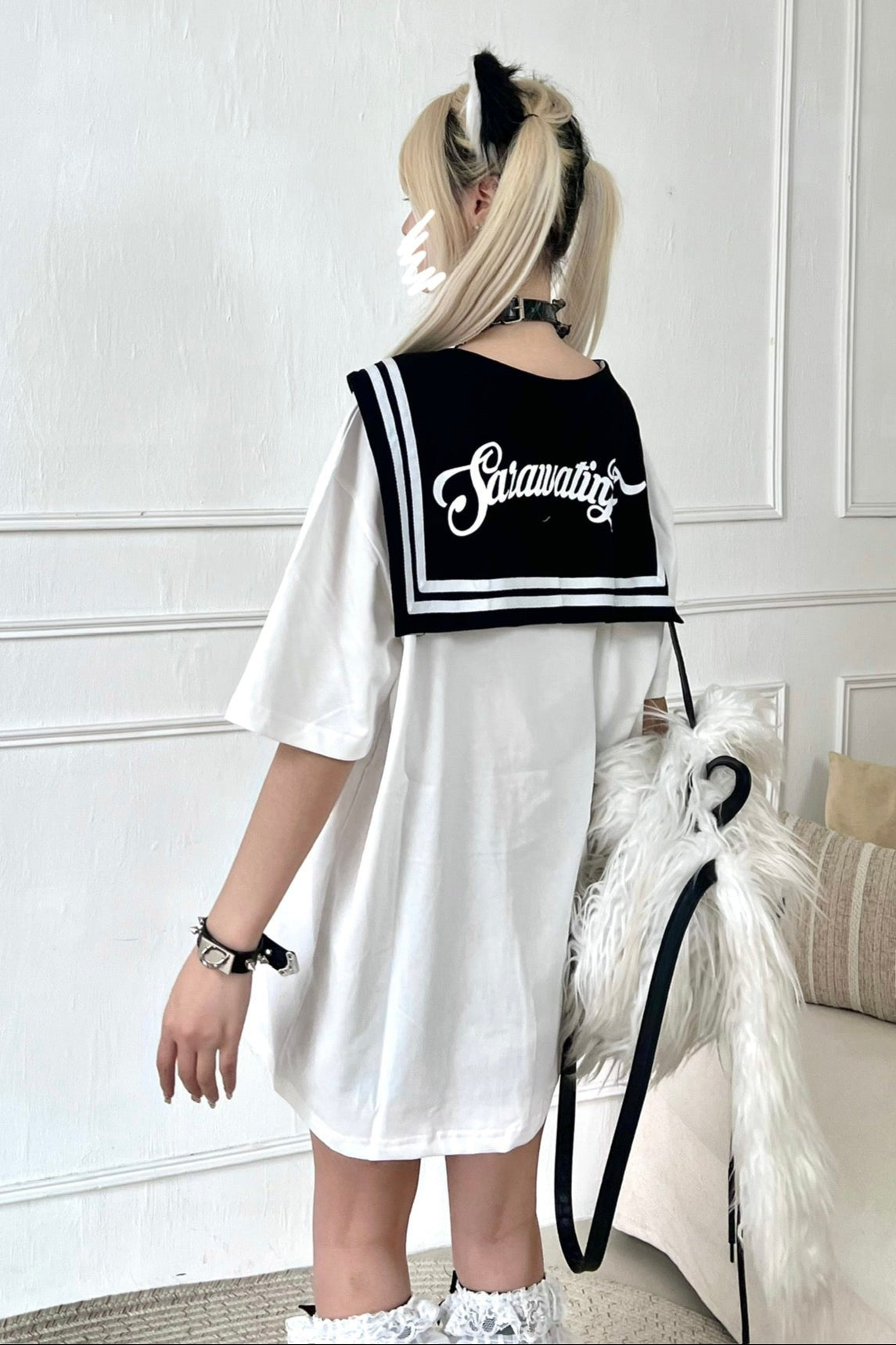 tops loose mine collar Sailor