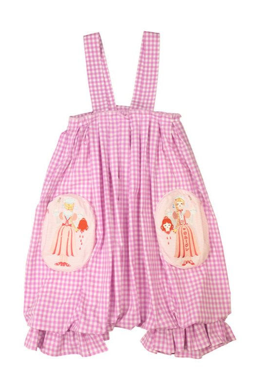 チェックレトロパンツ バルーンサーカス